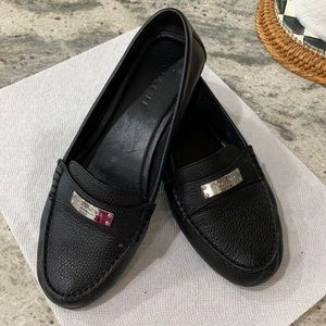 Coach Black Leather Shoes